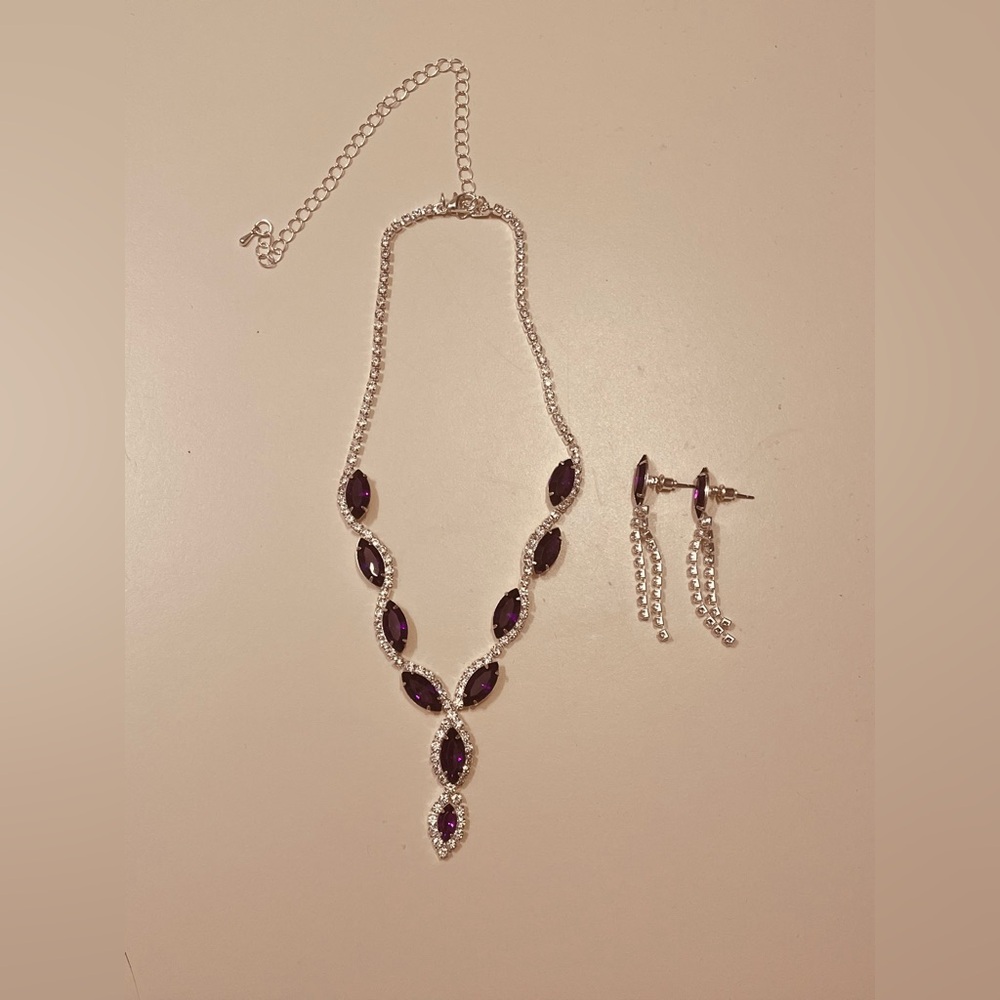 Set jewelry for women imitation diamond design